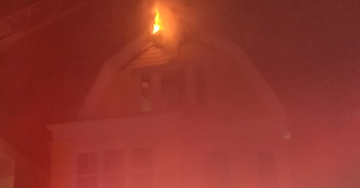 Overnight Fire Damages House in East Orange