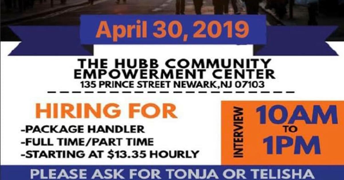 HAPPENING TODAY FedEx Job Fair in Newark