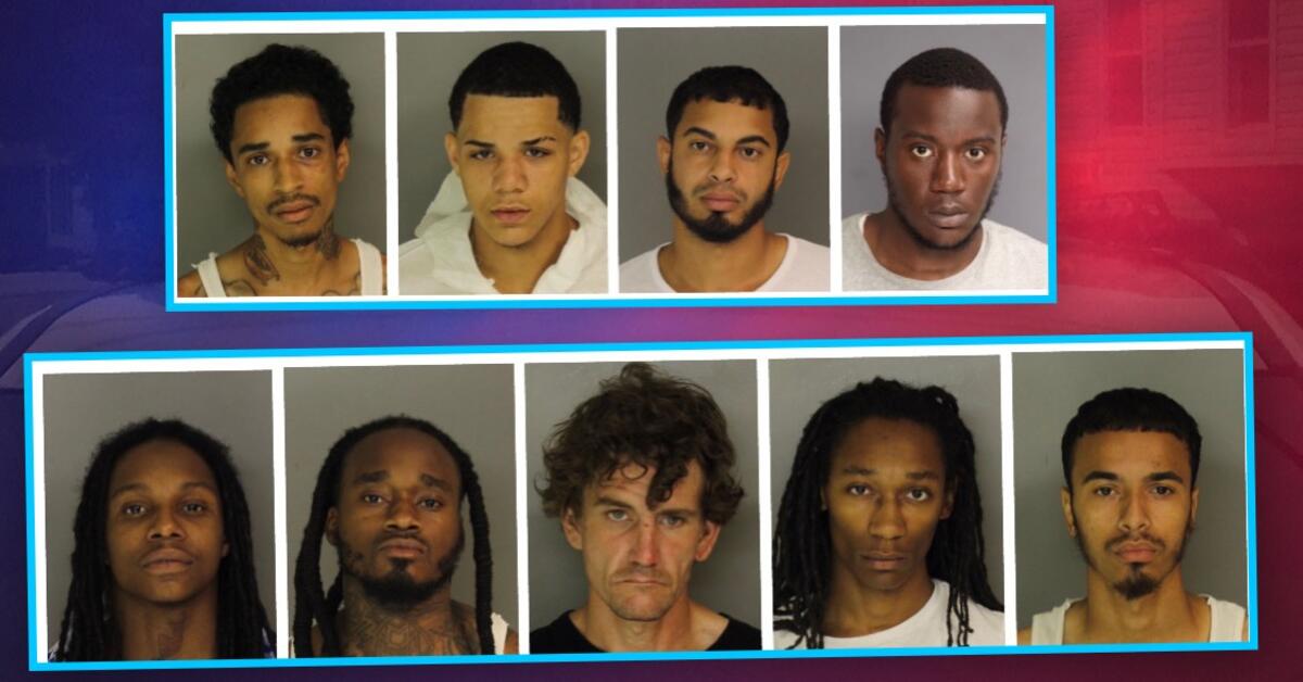 Nine Arrested in Newark Quality of Life, Weapons Crackdown