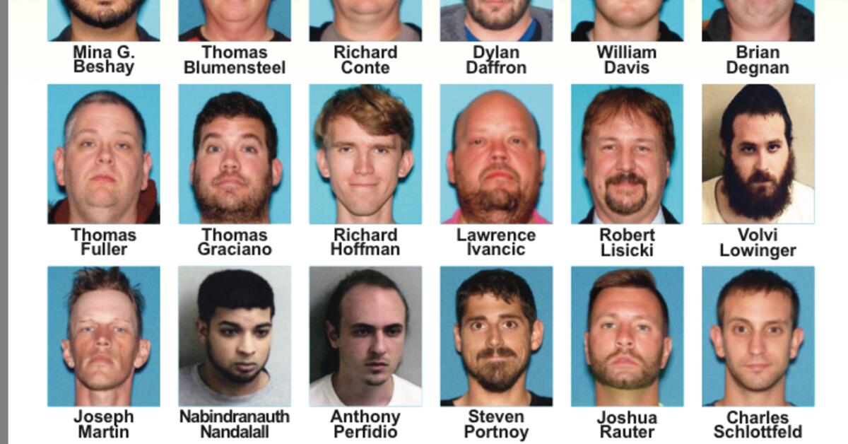 NJ Attorney General Announces Arrests of 24 Alleged Youth Predators in Undercover Operation