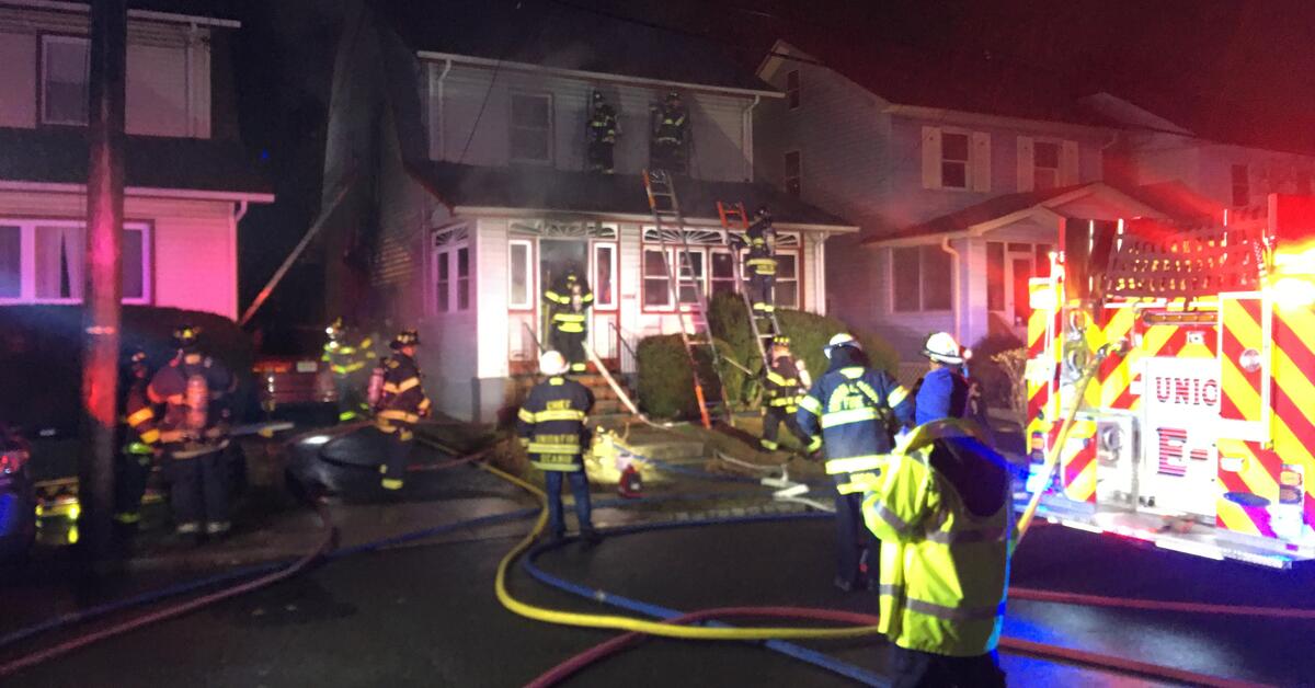 BREAKING UNION Severe Injuries Reported in Union ThreeAlarm House