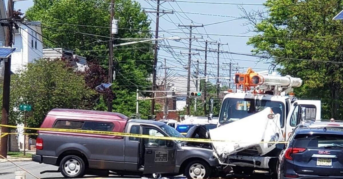 Linden Authorities Investigate Police Car Crash