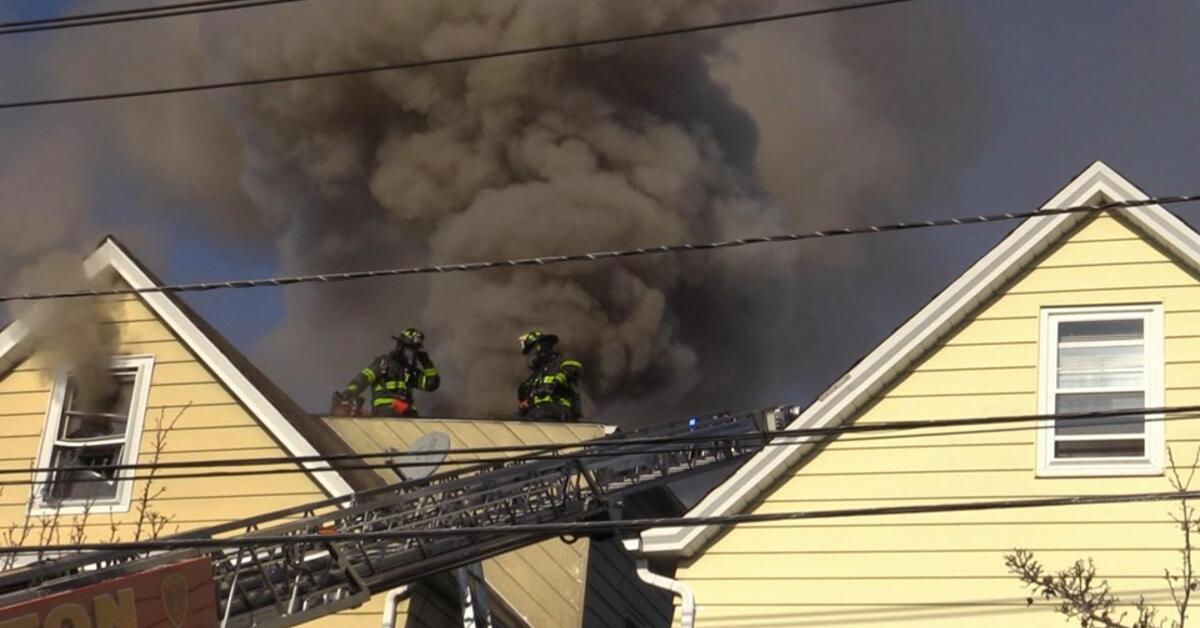 Fire Tears Through House in Clifton