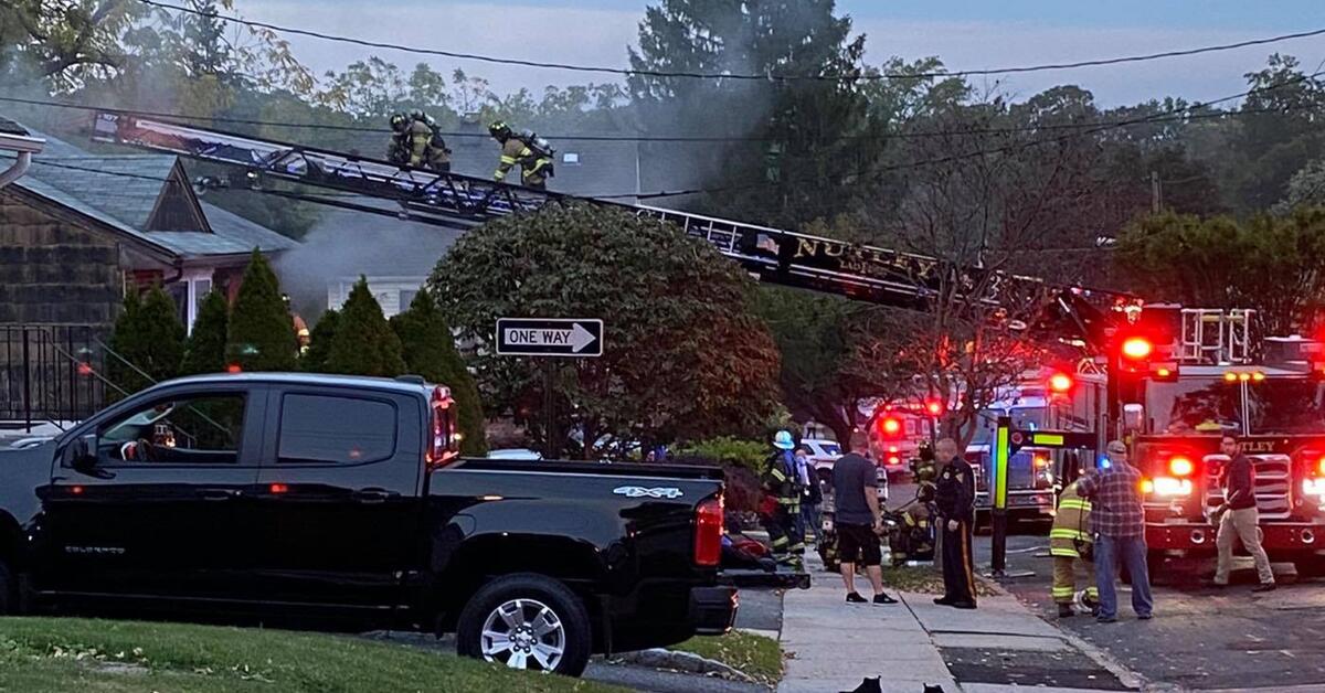 DEVELOPING One Dead in Nutley House Fire