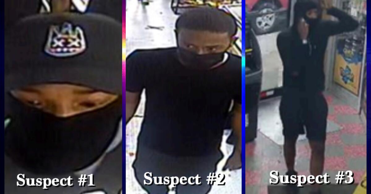 Police Seek Public’s Help Identifying Robbery Suspects