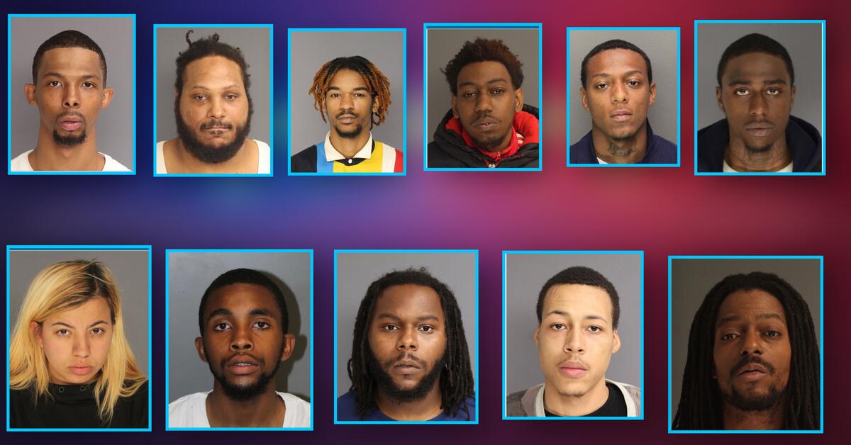 Twelve Arrested in Newark Stephen Crane Housing Development Raid