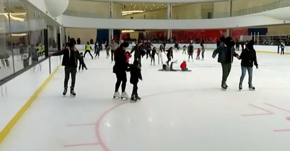 Man Seriously Injured in Fall on Ice Rink at American Dream Mall in