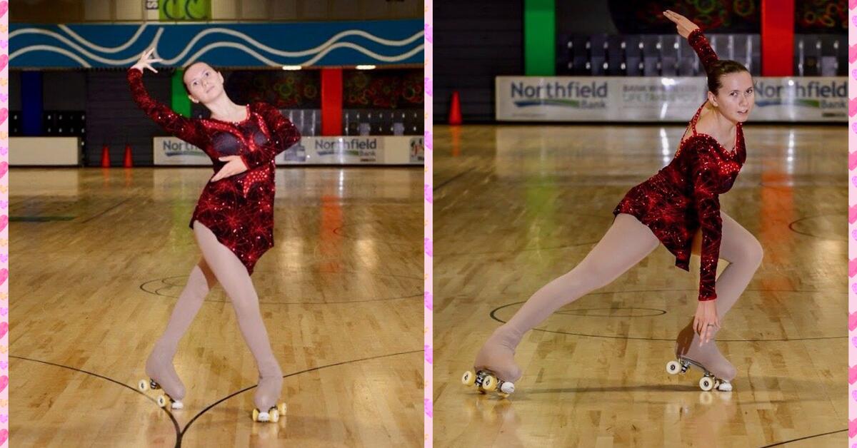 Linden Student Qualifies for National Roller Figure Skating Championships