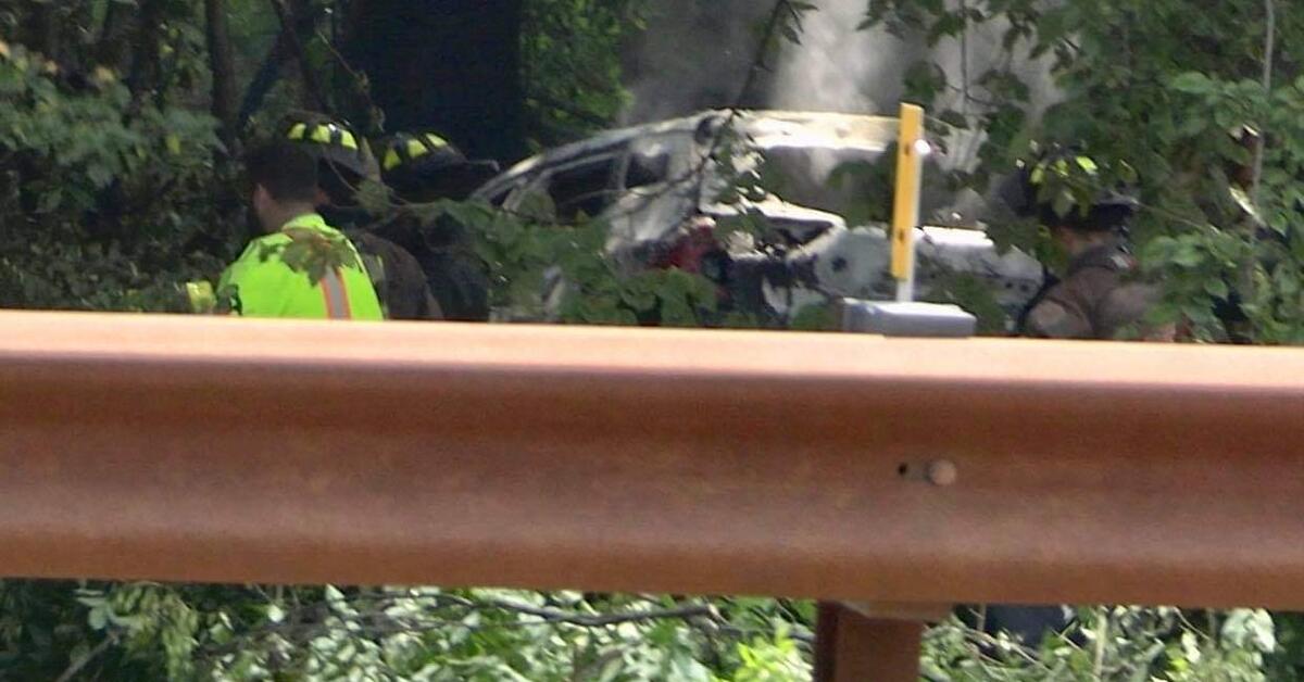 NJ State Police Confirms Fatality in Fiery Garden State Parkway Crash in Bloomfield