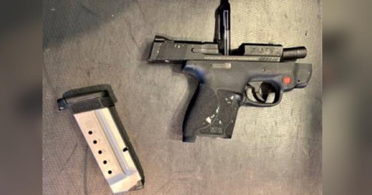 TSA Catches Gun Inside CarryOn Luggage at NewarkLiberty International