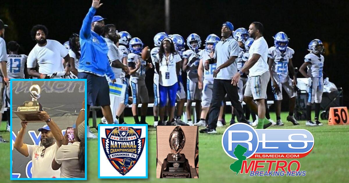 3PEAT Newark Brick City Lions 12U Football Victorious in Youth National Championships Down in
