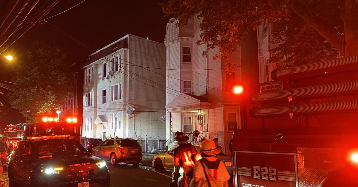 Three Dozen Residents Displaced in Jersey City Building Fire