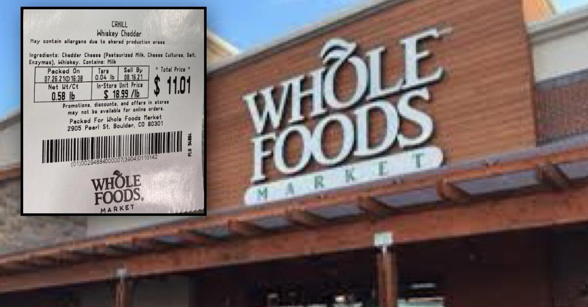 Whole Foods Recall Cahill Cheddar Cheese Due to Possible Listeria