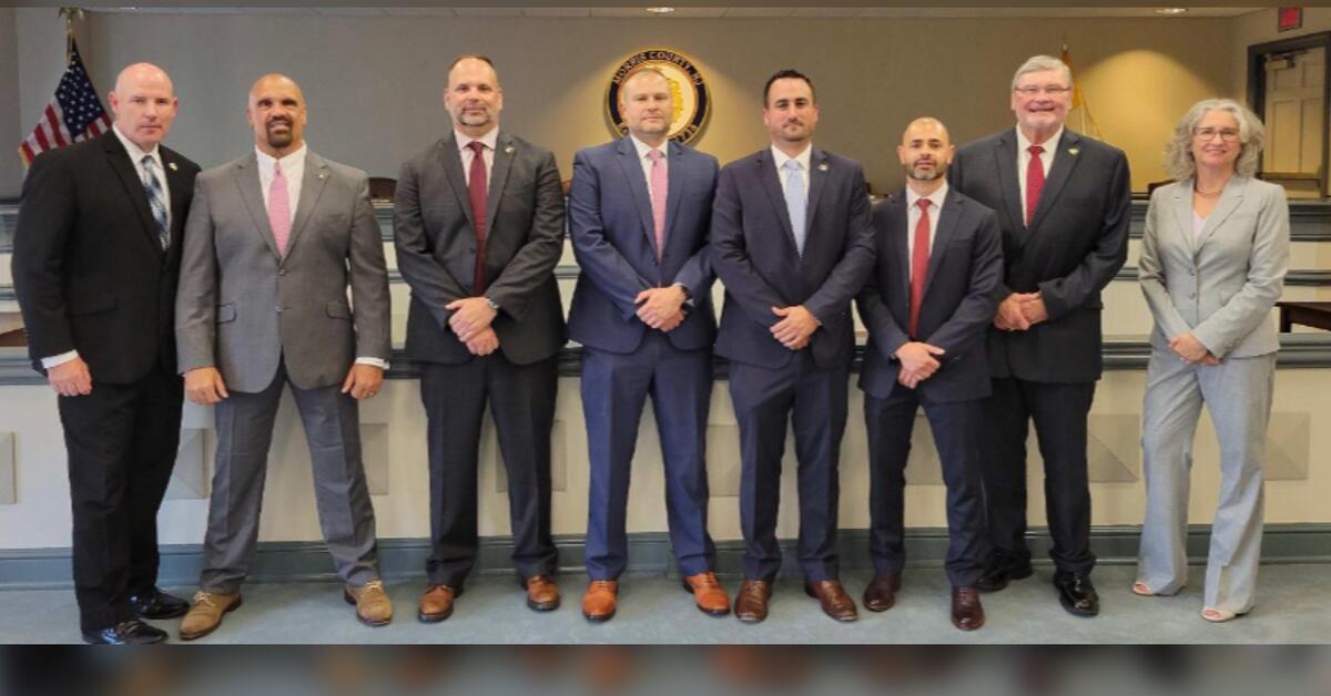 Morris County Promotes New Investigative Officers