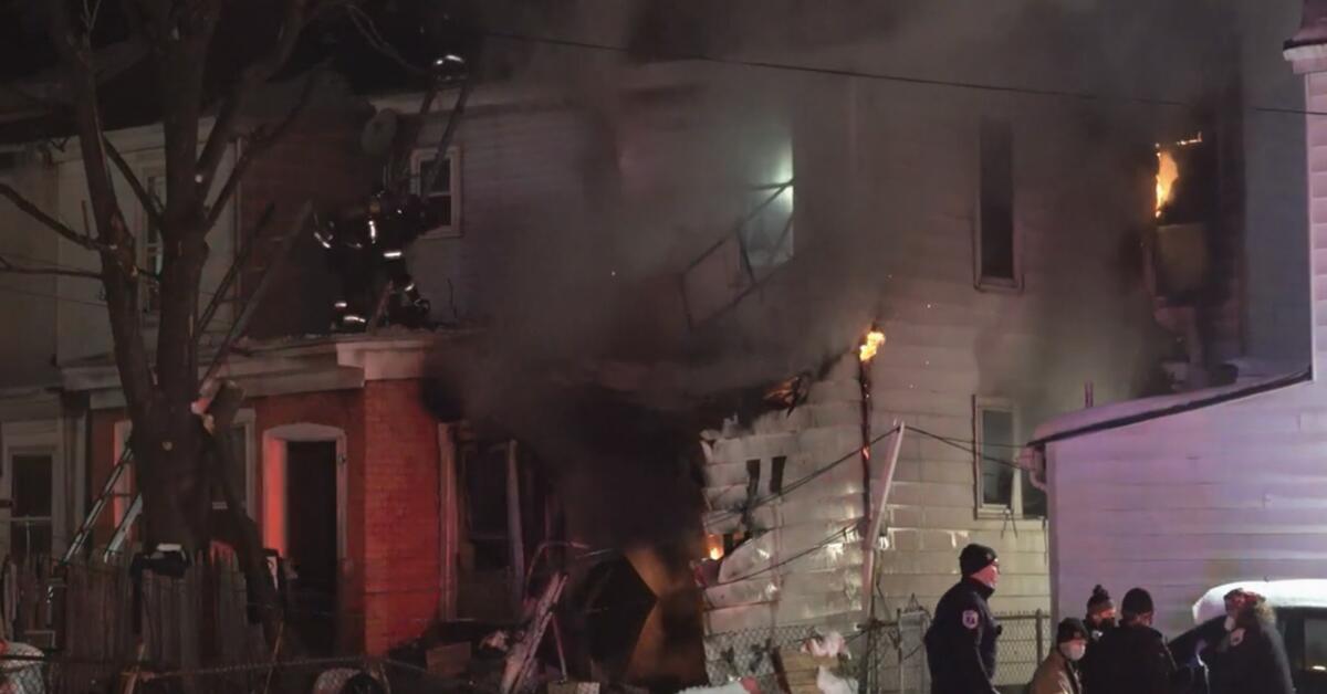 Male Severely Injured in Trenton House Fire