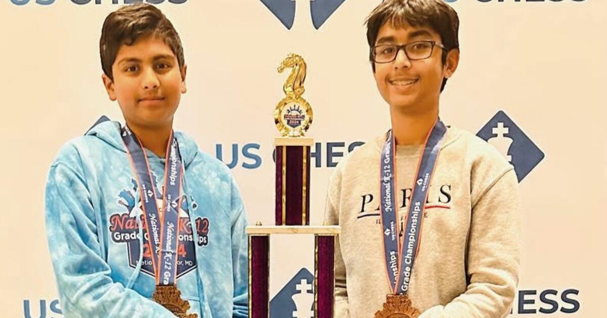 NJ Middle School Students Shine at National Chess Championship