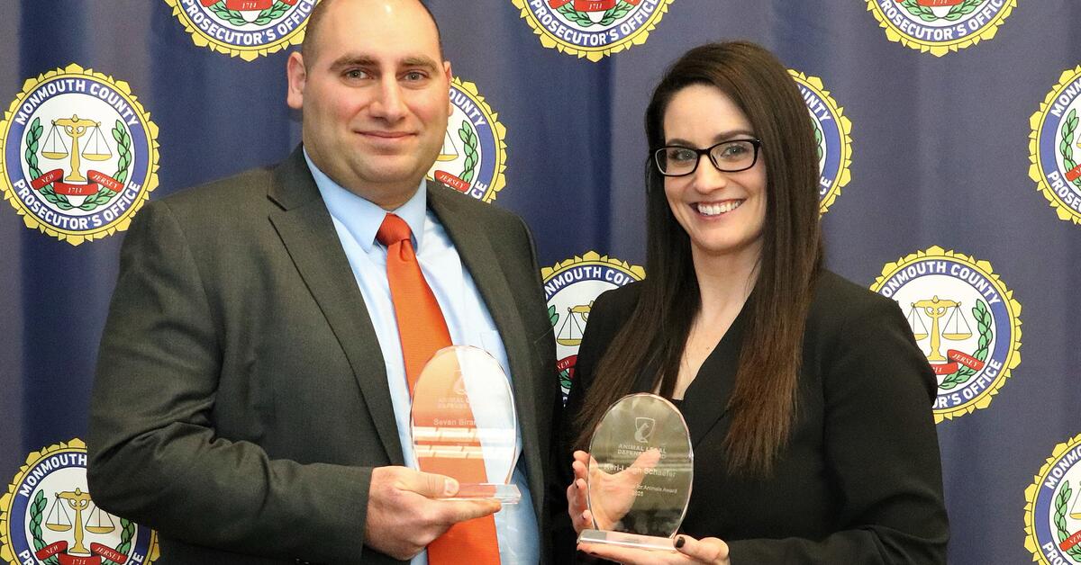Monmouth County Prosecutors Honored for Securing Landmark Animal