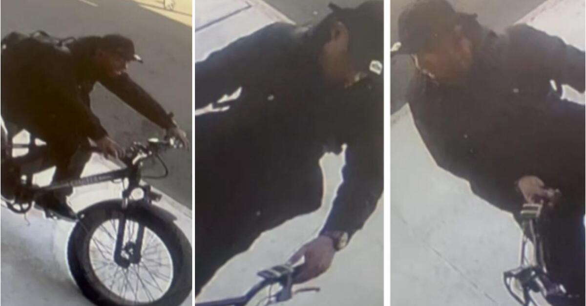 Newark Police Seeks Help Identifying Theft Suspect Who Stole Electric Bike