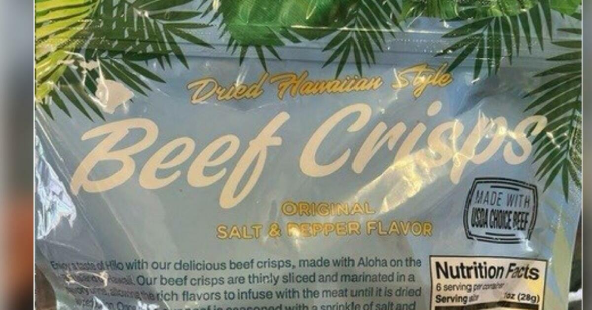 USDA Issues Public Health Alert for Beef Jerky Products