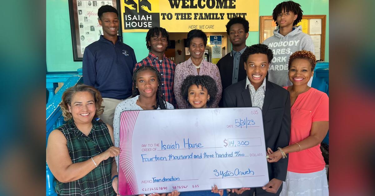 East Orange Isaiah’s House Gets a 14,300 gift from the EssexHudson