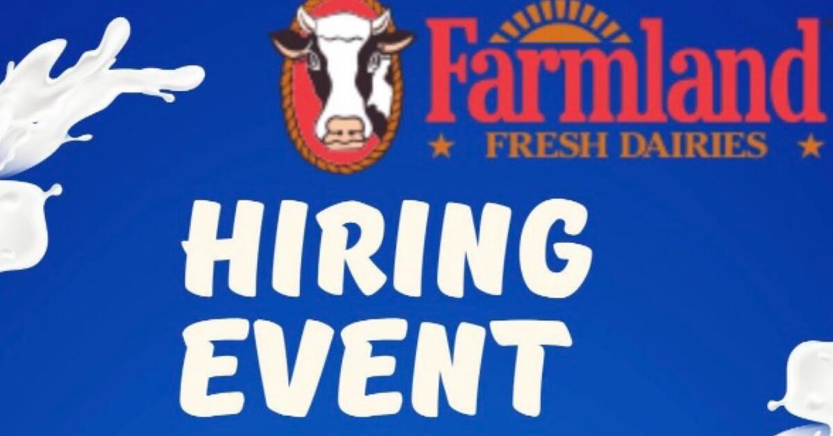 Union County Host Farmland Dairies Hiring Event