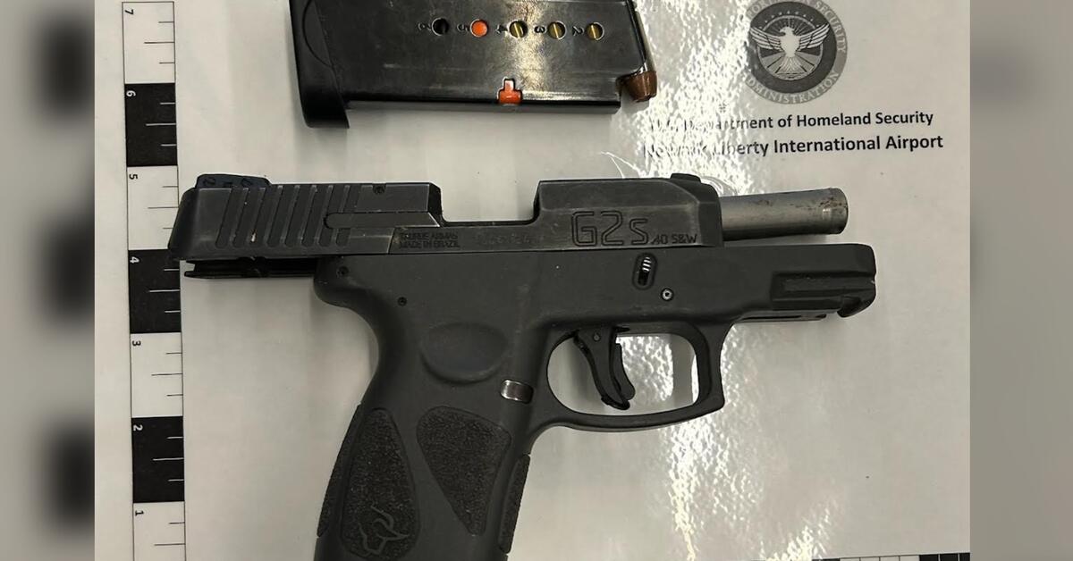 Philly Man Arrested After Loaded Handgun Found at Newark Airport Checkpoint