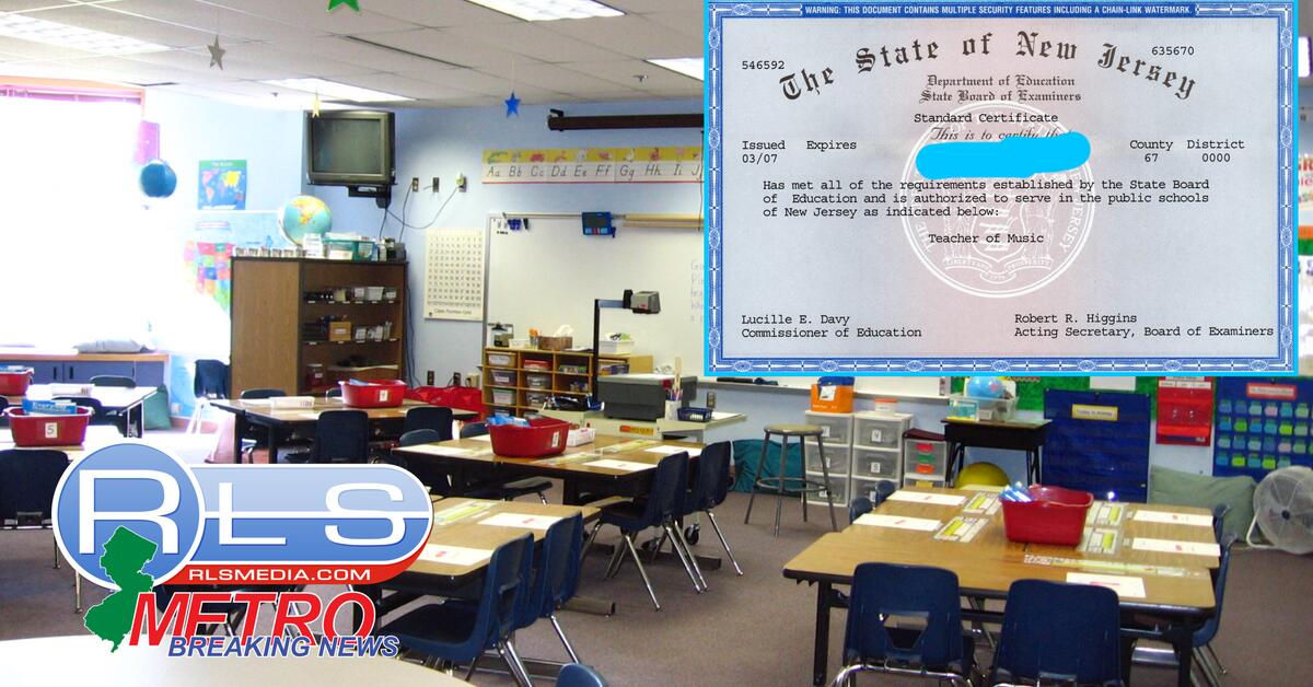 TEACHER SHORTAGE: NJ Announces Certification Fee Holiday to Support