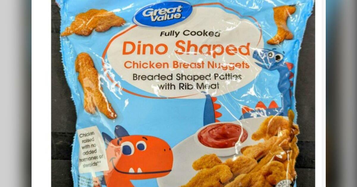 Walmart Dino Chicken Nuggets Flagged in USDA Health Alert Over Possible Lead Contamination