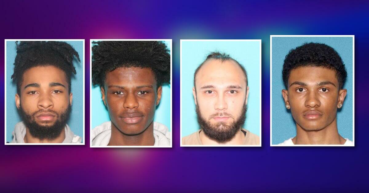 Four Arrested, Six Guns Recovered During Franklin Township Investigation