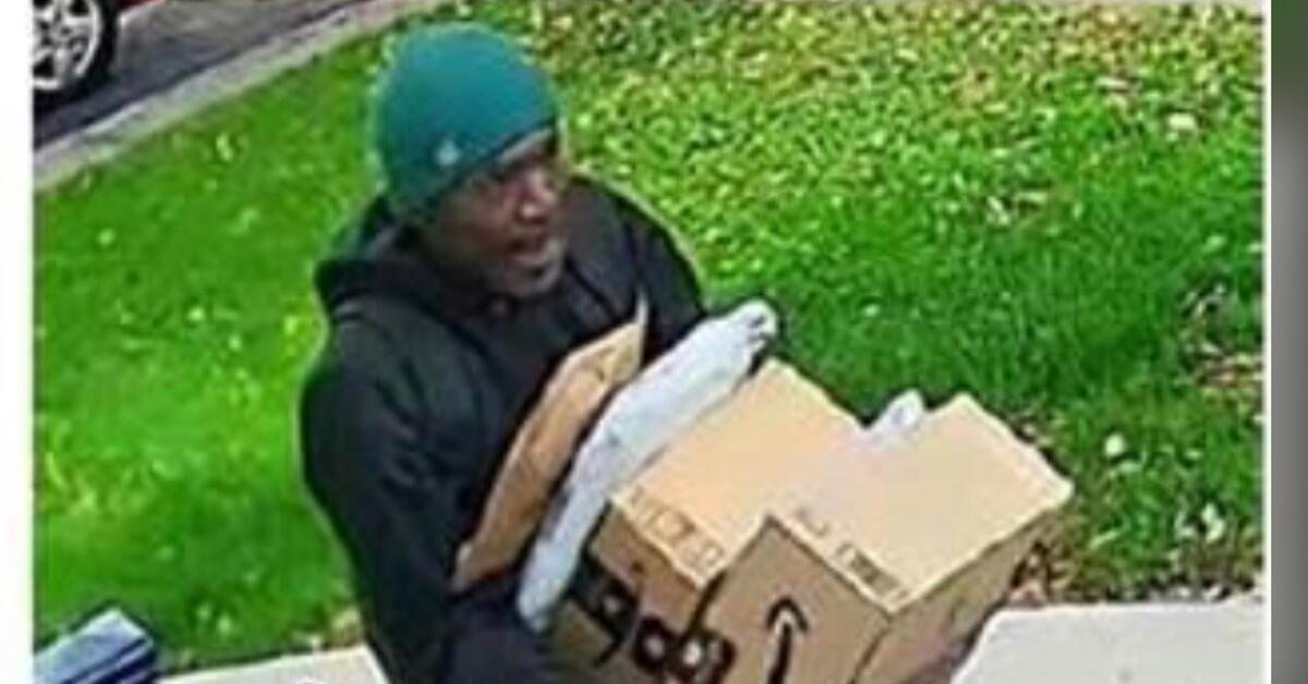 Suspect Wanted for Stealing Multiple Packages in Newark’s Central Ward