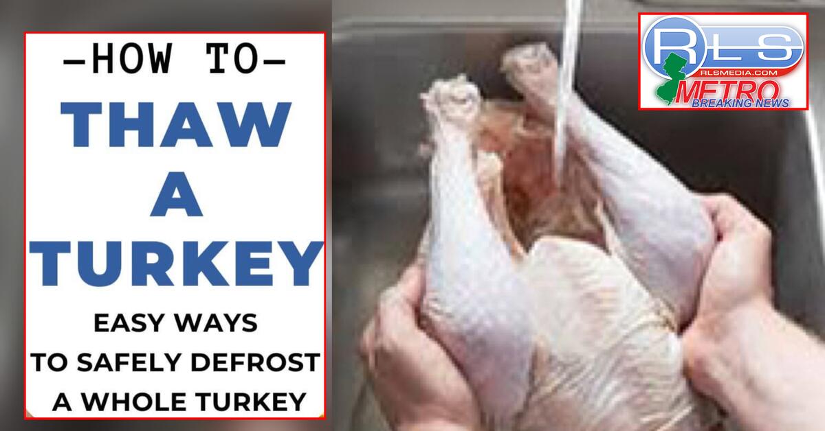 USDA Meat, Poultry Hotline Offers Turkey Thawing Tips Ahead of
