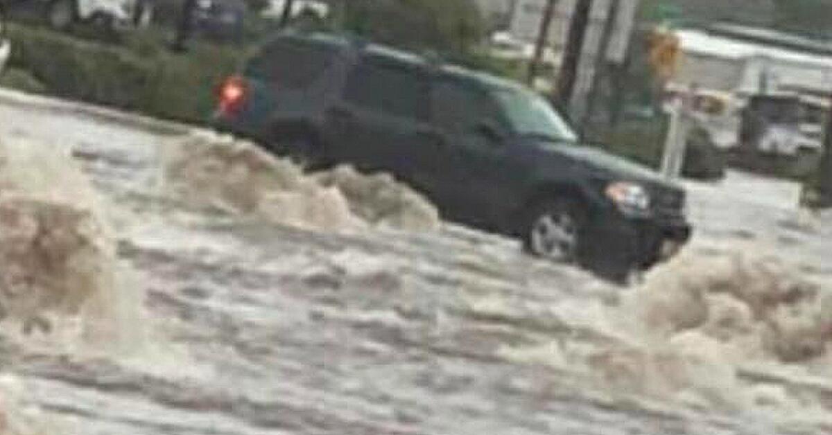 Heavy Rains Flood Northern NJ Roads, Disrupt Traffic and Cause Highway
