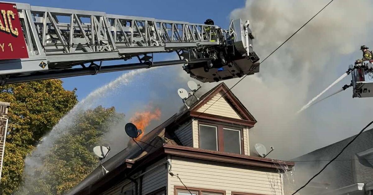 Raging Fire Destroys North Jersey Home, Over a Dozen Residents Displaced