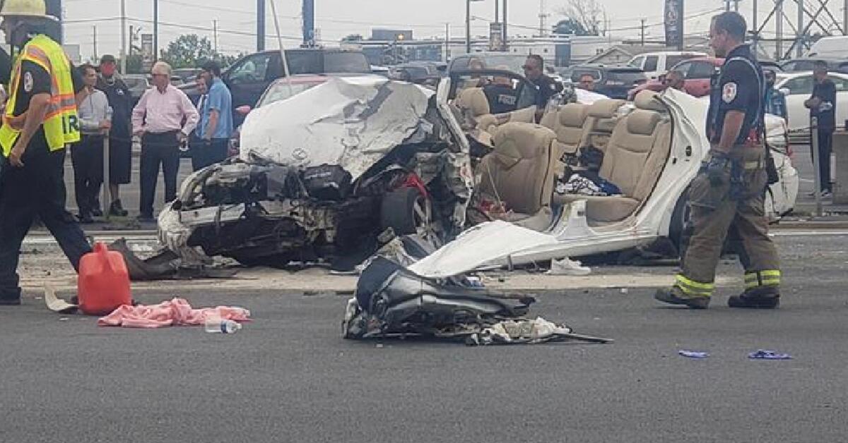 BREAKING Over a Half Dozen Injured in Route 1&9 Crash in Woodbridge