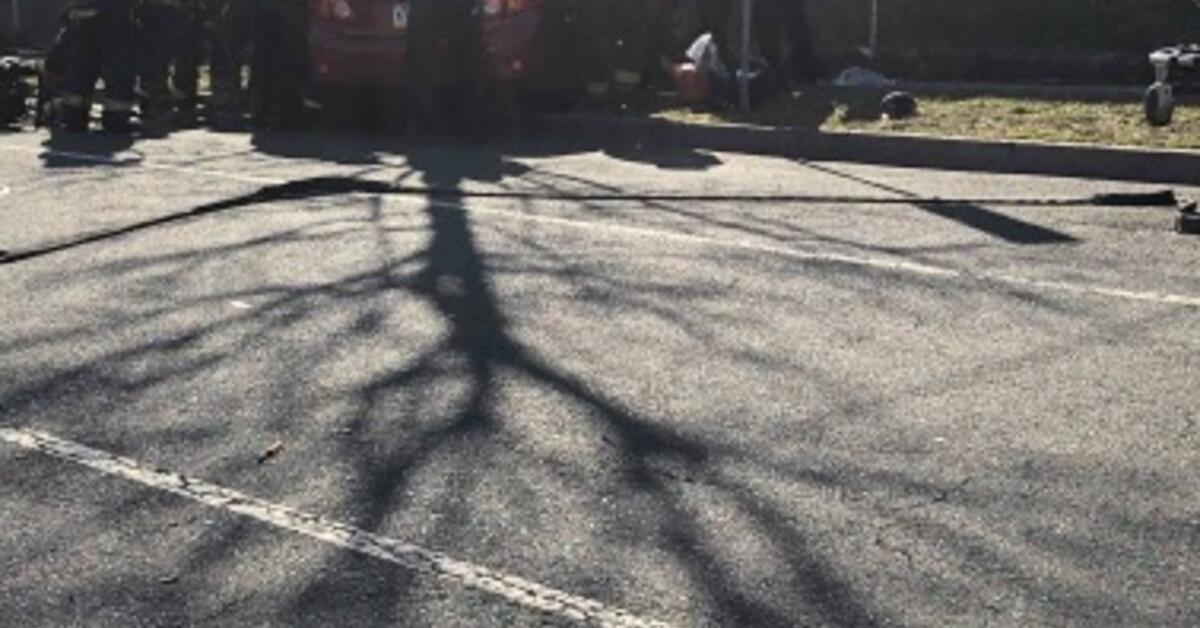 Five Children, Three Adults Evaluated After School Bus Collides with Car