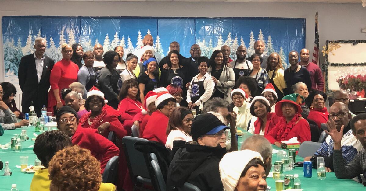 Irvington Seniors Enjoy Holiday Luncheon with NOBLE