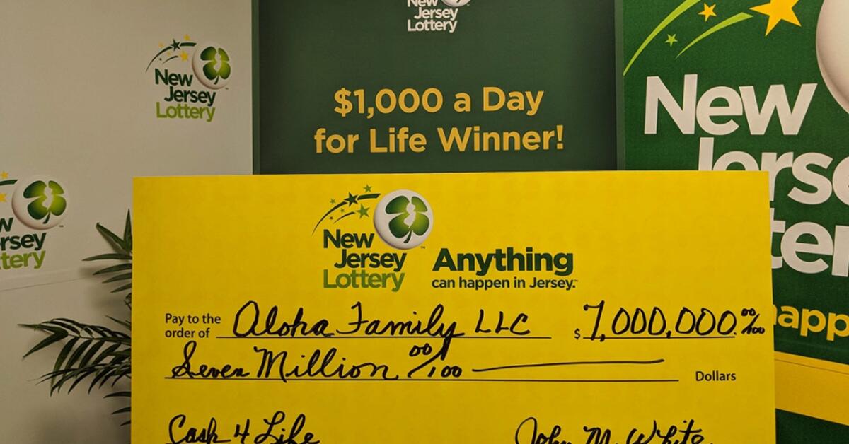 Nj cash 4 life winning numbers clearance