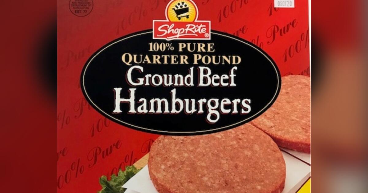 ShopRite Hamburger Patties Among Several Beef Products Recalled Due to