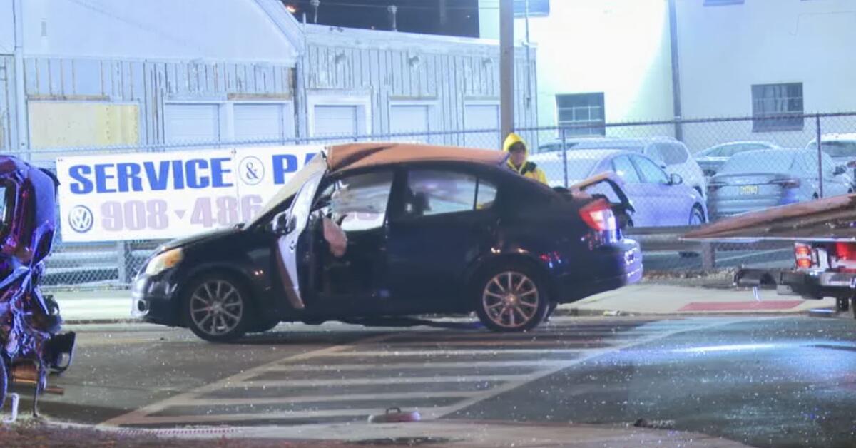 Linden Crash Leaves One Person in Critical Condition