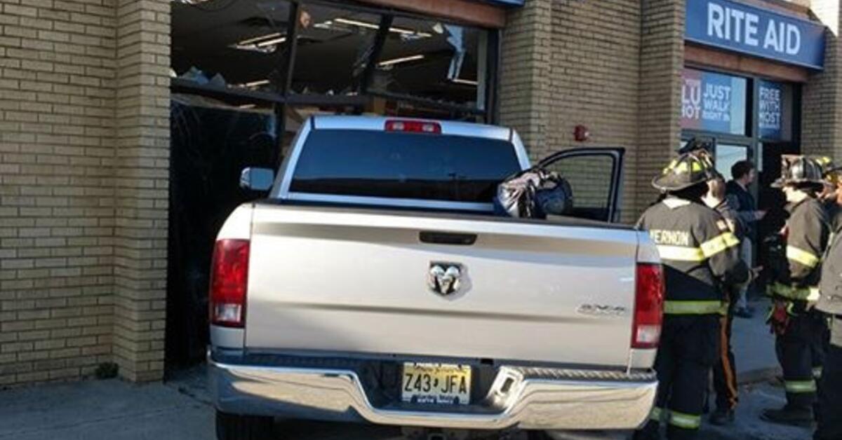 Vehicle Crashes into Vernon Rite Aid