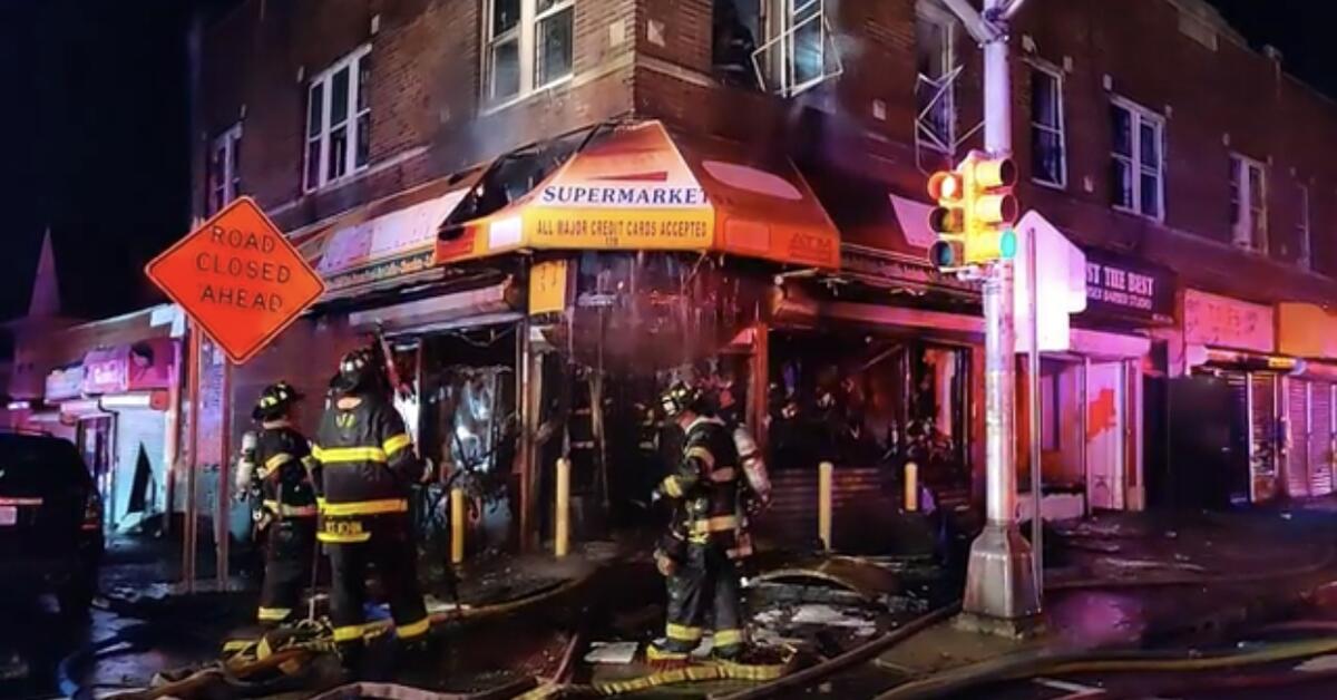 Over a Dozen Displaced in Three-Alarm Building Fire in Irvington Township