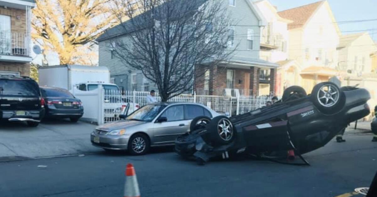 Unlicensed Driver Crashes into Parked Car in Elizabeth
