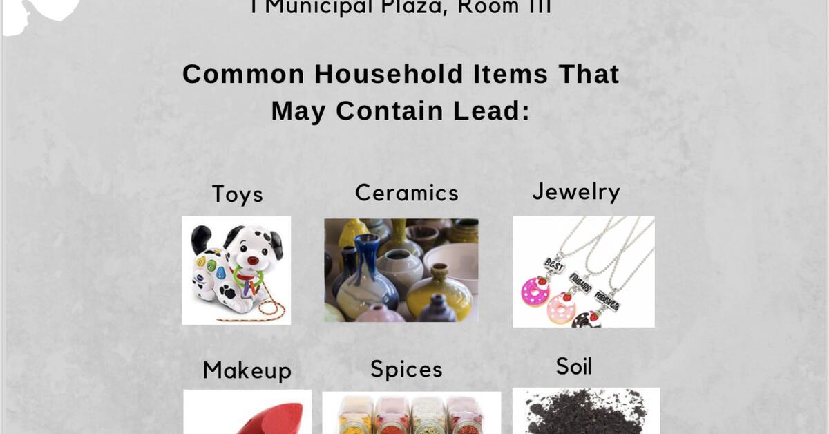 Bloomfield Offers Free Lead Testing for Toys, Soil, Consumer Products