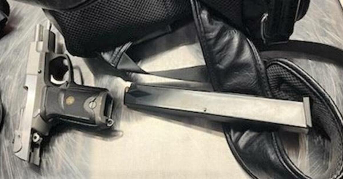 Newark Man Arrested After Loaded Handgun Discovered at Airport Checkpoint