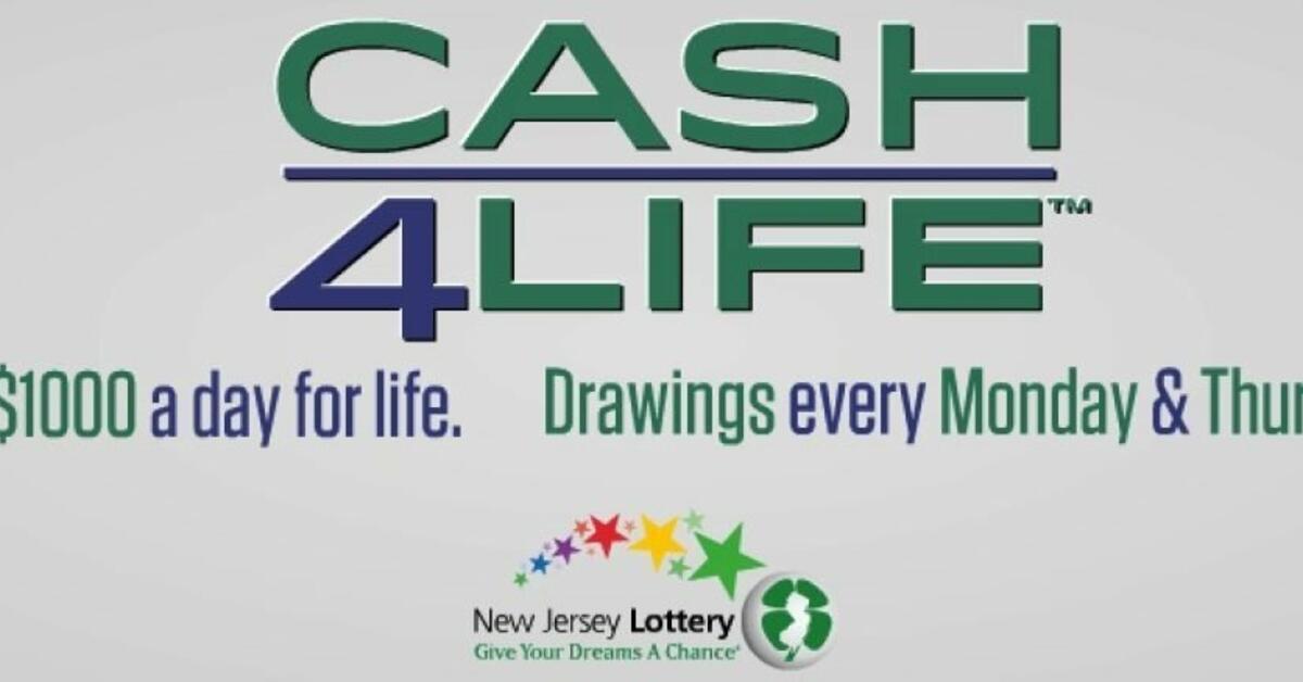 Winning CASH4LIFE Ticket Worth 2.5K Sold in NJ