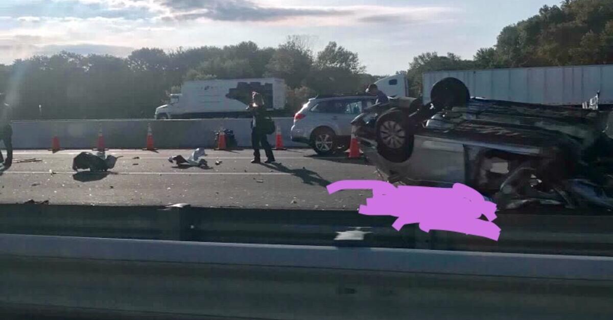 BREAKING UPDATE CRANBURY NJ NJ Turnpike Crash Leaves One Dead in Cranbury