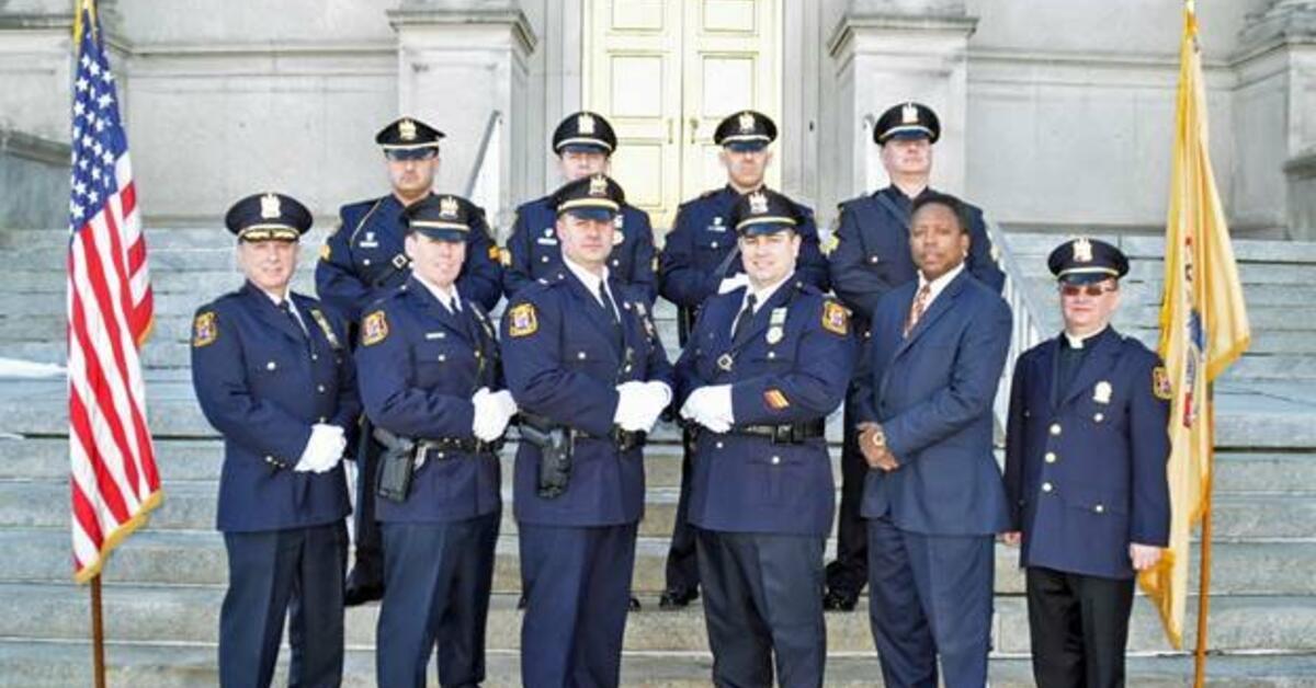 Linden Police Department Promotes Seven Officers